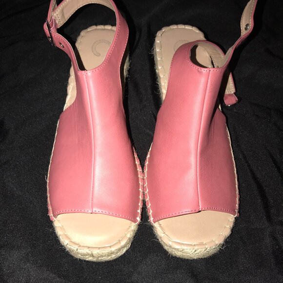 Journee Collection Shoes - Journee Collections Women Crew Espadrille Wedge Sandals